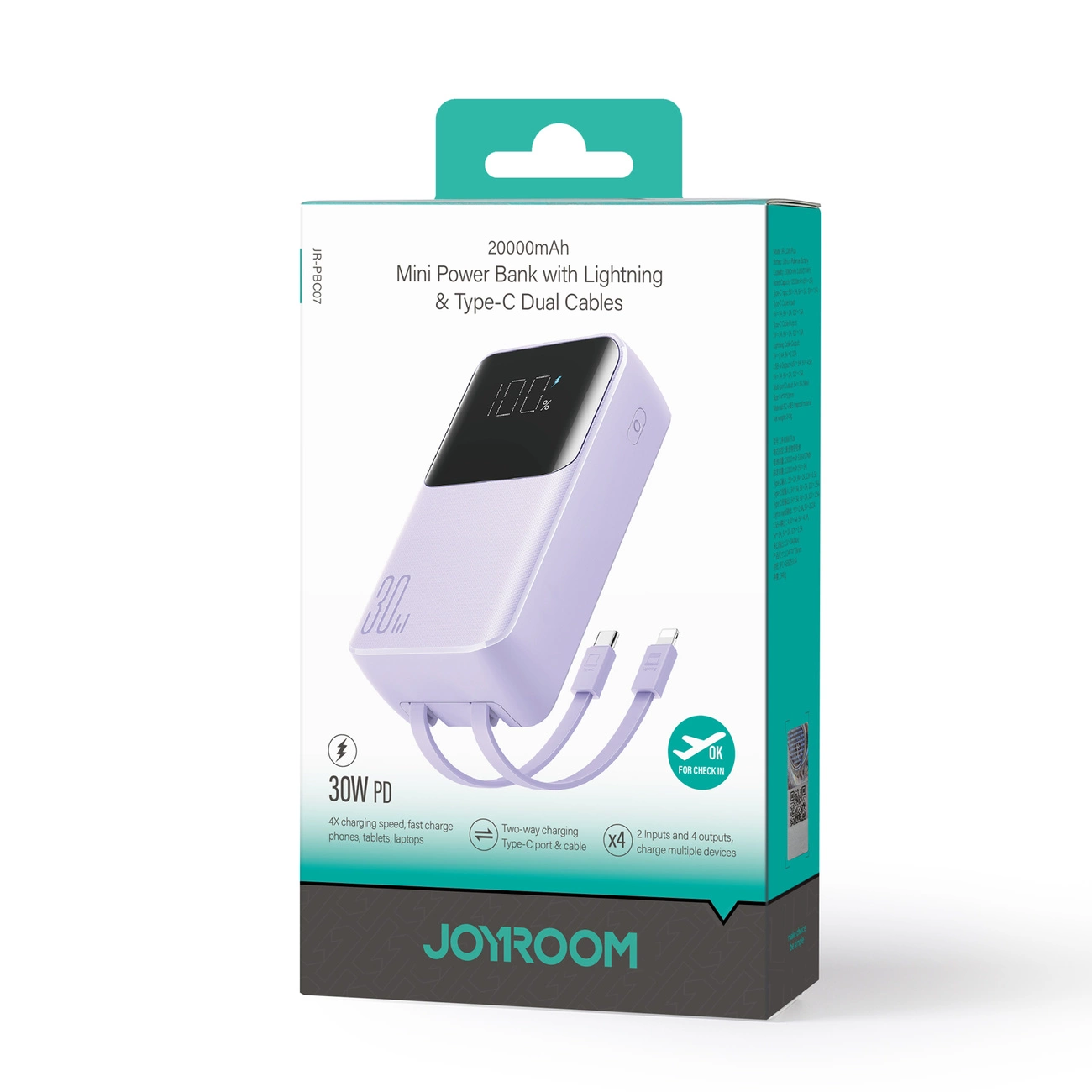 Joyroom JR-PBC07 – powerbank Joyroom JR-PBC07 – powerbank
