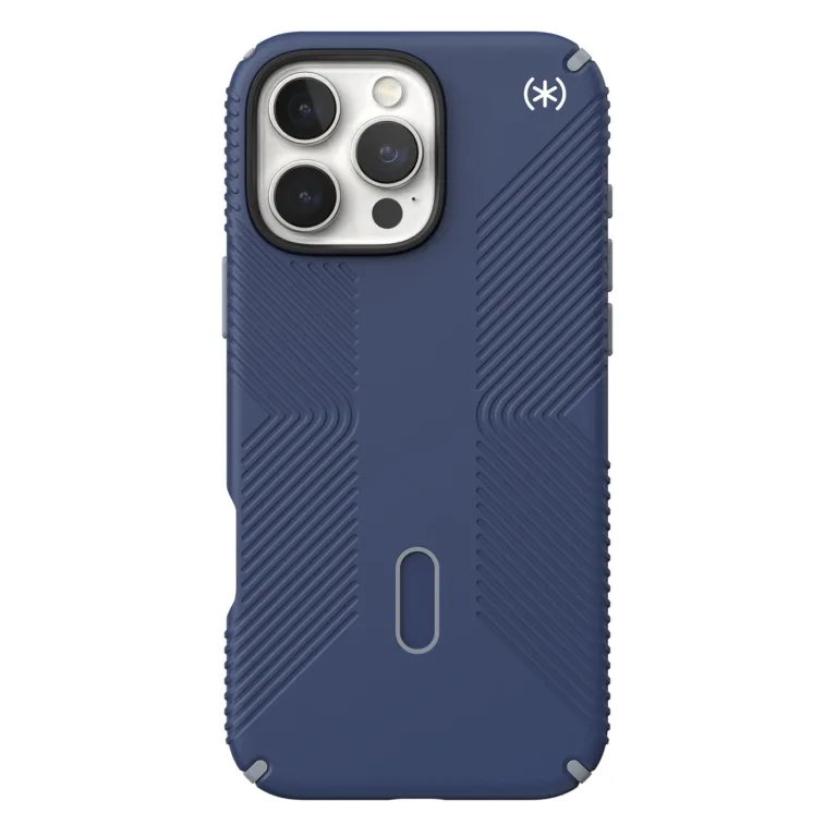 Speck Presidio2 Grip MagSafe telefontok - iPhone 16 Pro Max - kék