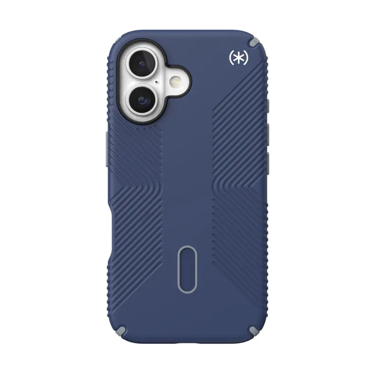 Speck Presidio2 Grip MagSafe telefontok - iPhone 16 - kék