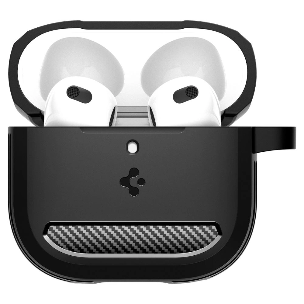 Spigen-Rugged-Armor-AirPods-4-tok-fekete-2