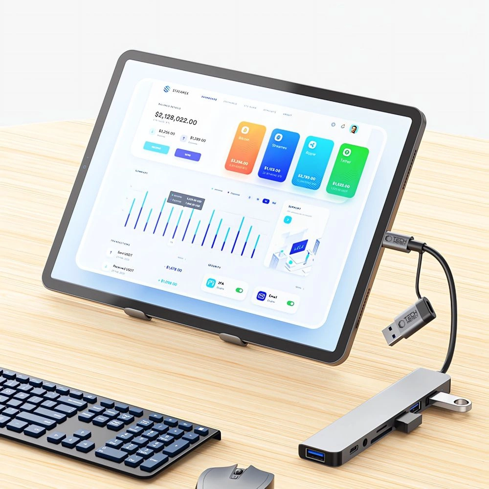 Tech-Protect-HB06-–-USB-C-8in1-HUB-USB-2.0-USB-3.0-SDTF-3.5-mm-Jack-–-szurke-8