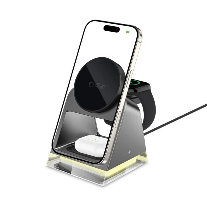Tech-Protect QI15W-A43 – töltőállomás 3in1
