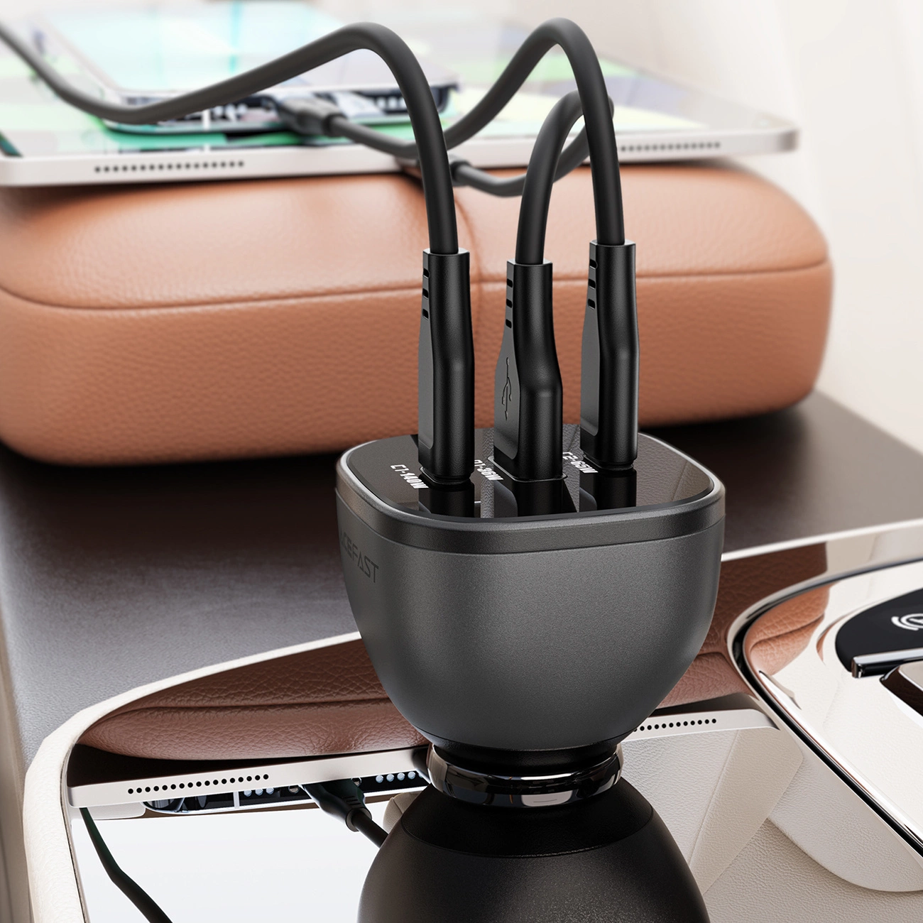 Acefast-B14-–-autos-tolto-2x-USB-C-1x-USB-A-165W-–-fekete-6