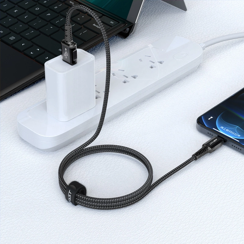 Acefast-C1-02-–-USB-–-Lightning-kabel-–-MFi-–-2.4A-–-1.2m-–-fekete-3