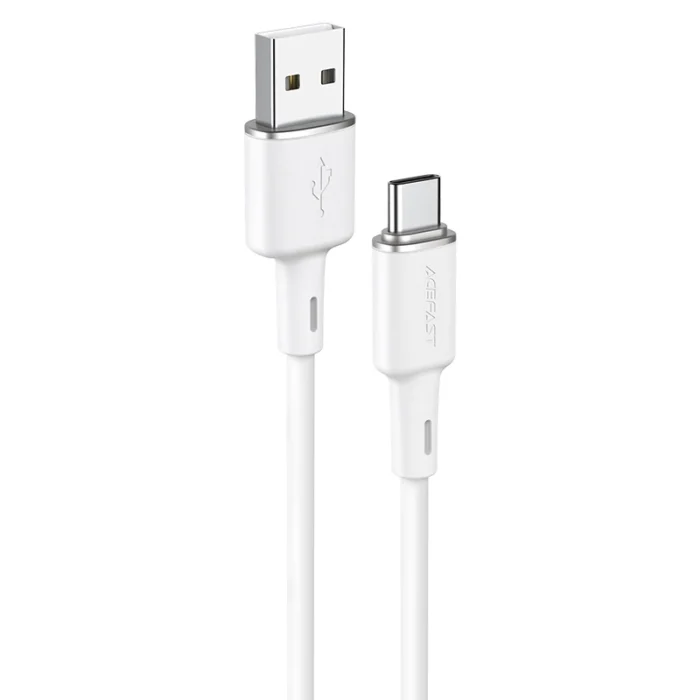 Acefast C2-04 – USB – USB-C kábel – 3A – 1.2m – fehér