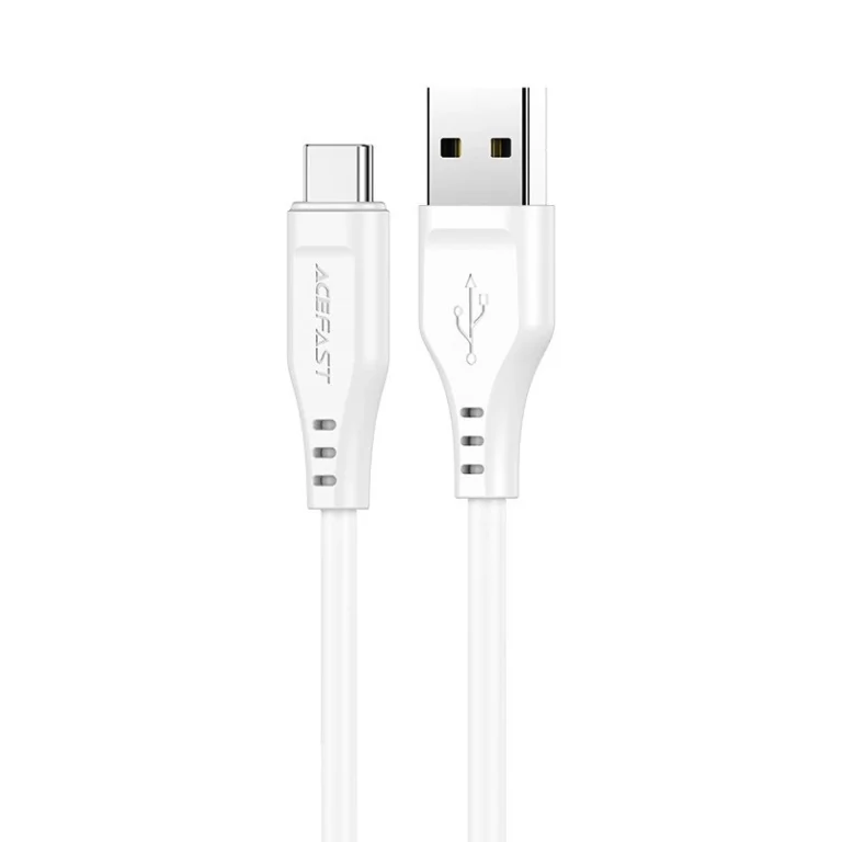 Acefast C3-04 – USB – USB-C kábel – 3A – 1.2m – fehér