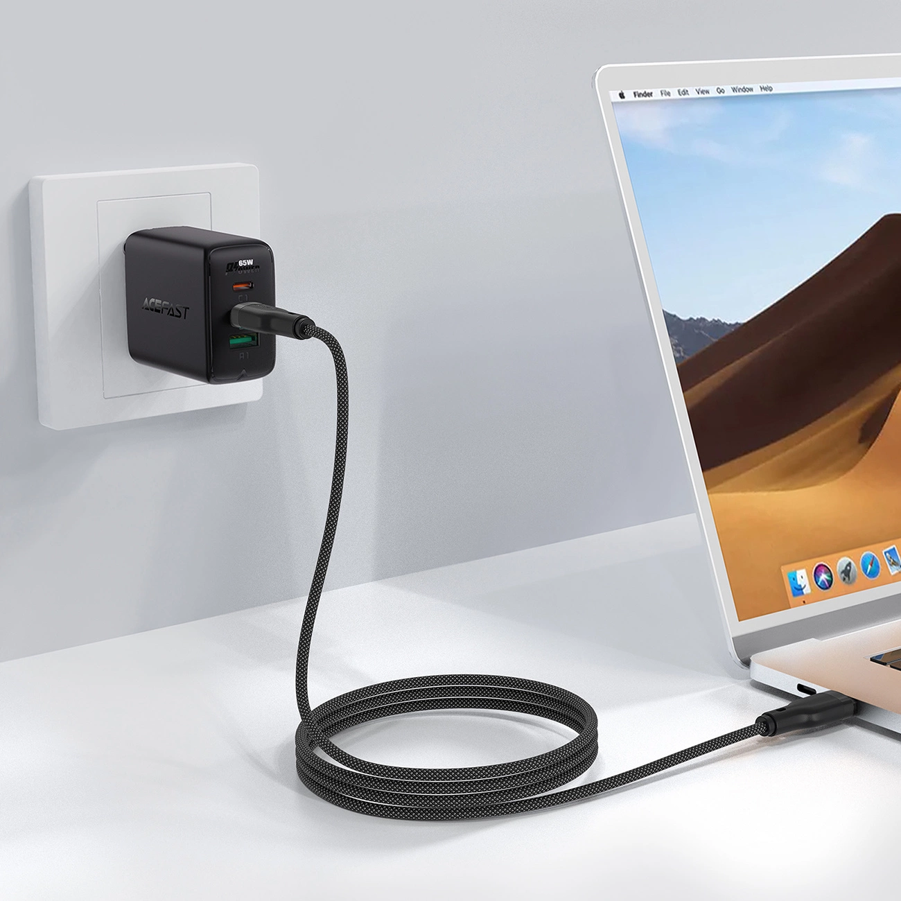 Acefast-C8-03-–-USB-C-–-USB-C-kabel-–-60W-–-3A-–-fekete-6