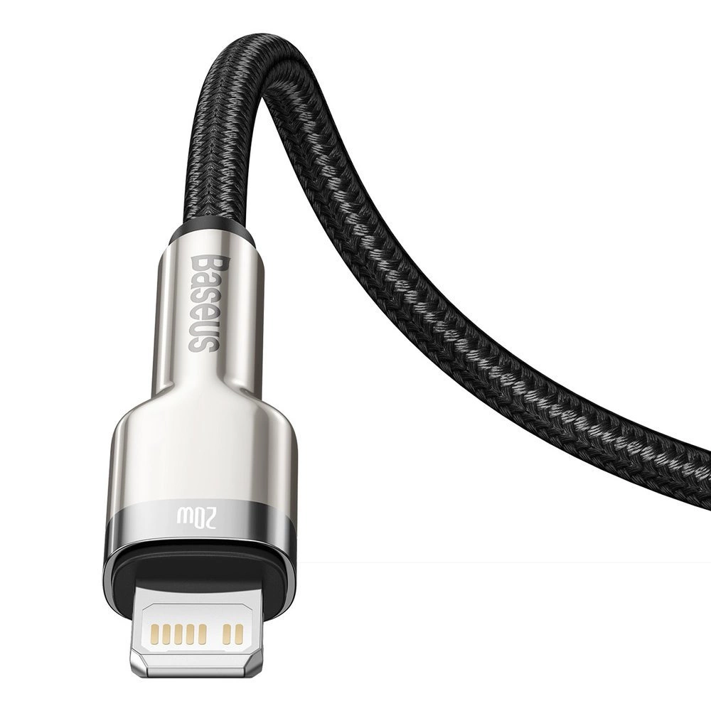 Baseus-Cafule-Series-Metal-Data-–-USB-C-–-Lightning-–-PD-–-20W-–-1m-kabel-–-fekete-6