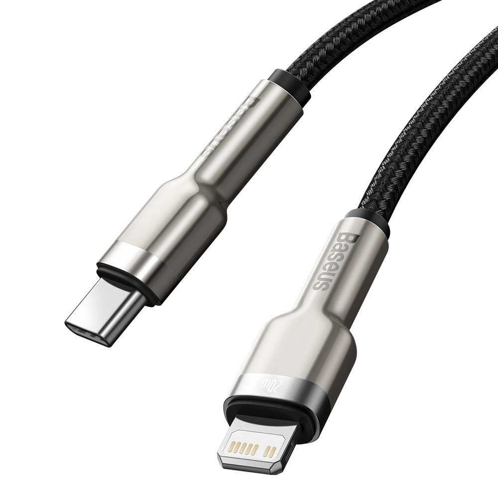 Baseus-Cafule-Series-Metal-Data-–-USB-C-–-Lightning-–-PD-–-20W-–-1m-kabel-–-fekete-7