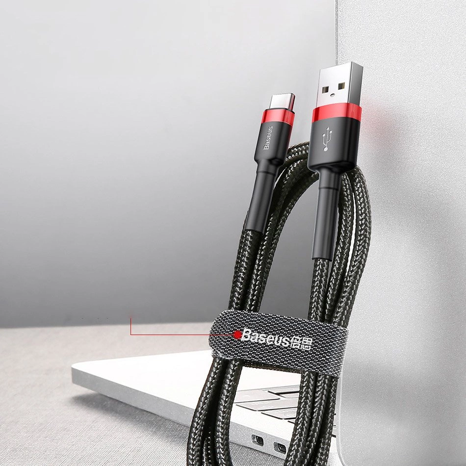 Baseus-Cafule-–-USB-A-–-USB-C-–-QC-3.0-–-2A-–-3m-fonott-boritasu-kabel-–-piros-15