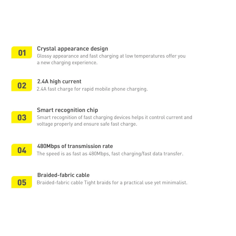 Baseus-Crystal-Shine-CAJY000001-–-USB-A-–-Lightning-kabel-–-2.4A-–-1.2m-–-fekete-19