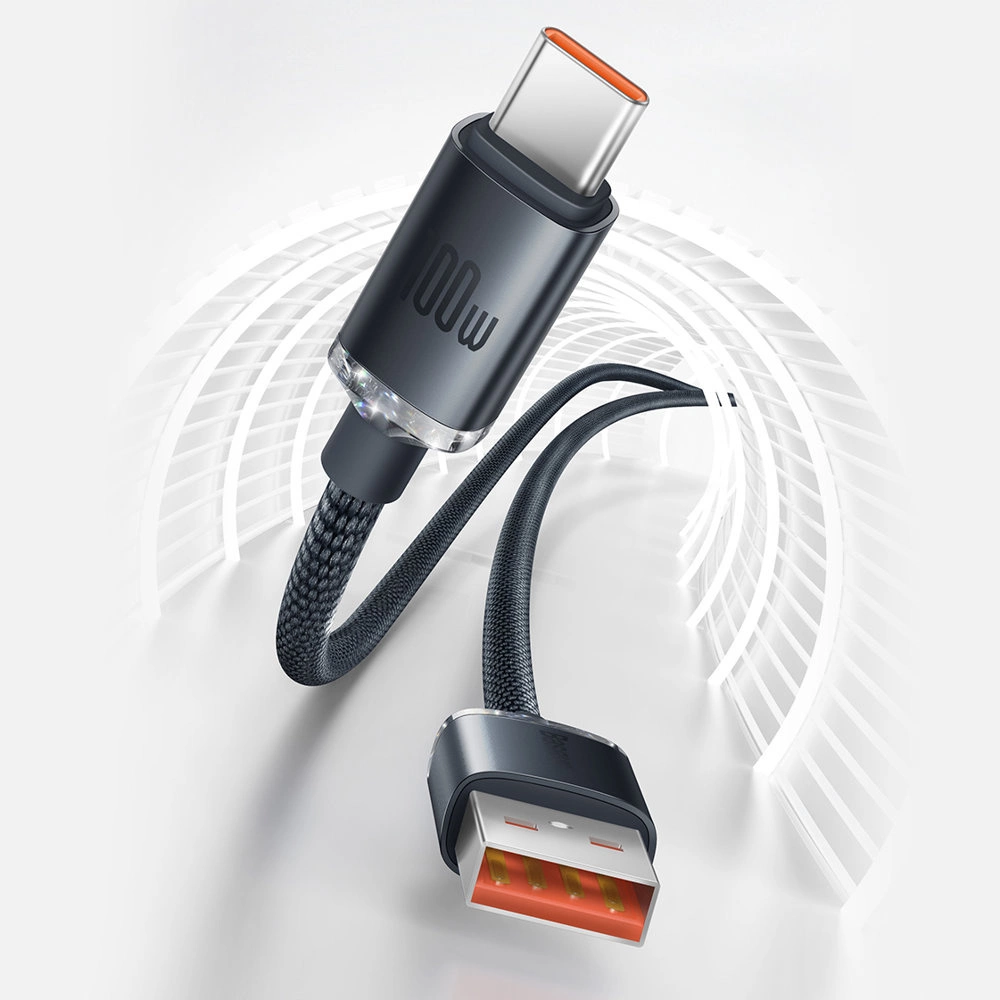 Baseus-Crystal-Shine-CAJY000501-–-USB-A-–-USB-C-kabel-–-100W-–-2m-–-fekete-12