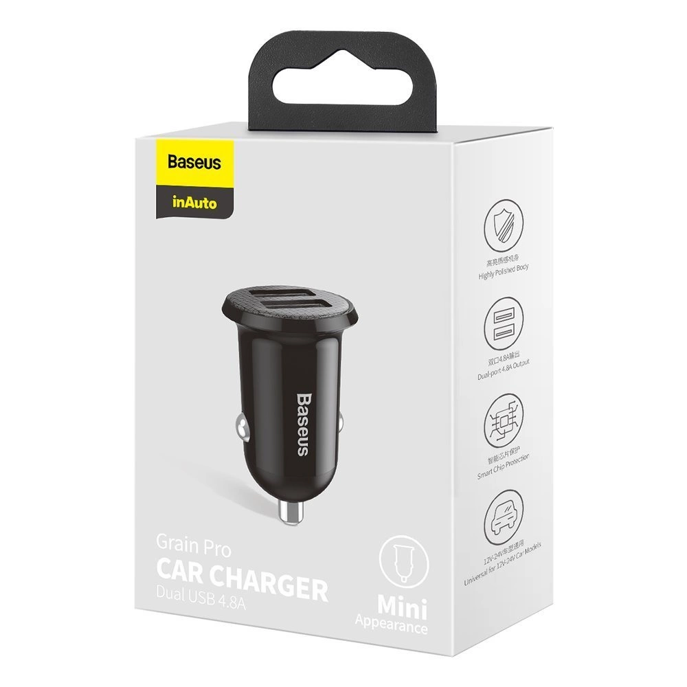 Baseus-Grain-Pro-CCALLP-01-–-autos-tolto-2x-USB-A-4.8A-24W-–-fekete-6