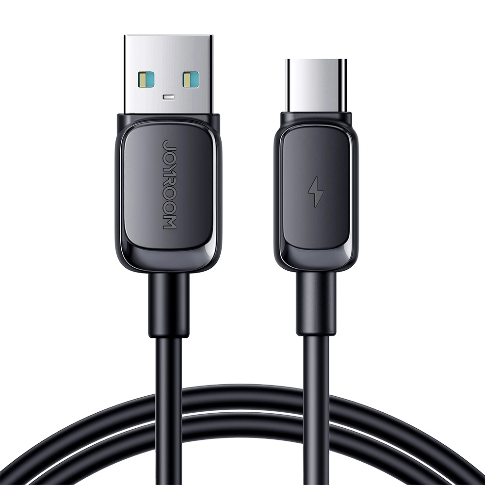 Joyroom-Multi-Color-Series-A14-–-USB-A-–-USB-C-kabel-–-3A-–-1.2m-–-fekete-2