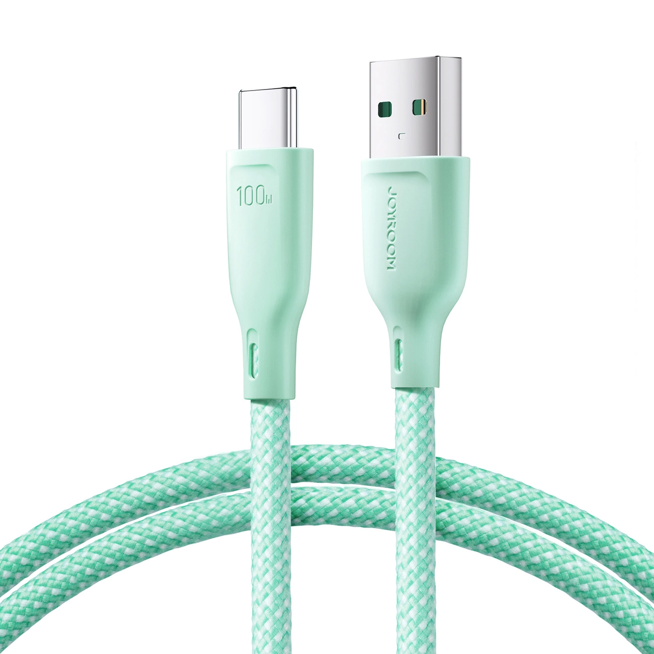 Joyroom Multi-Color Series S-A34 – USB-A – USB-C kábel – 100W – 1m – zöld Joyroom Multi-Color Series S-A34 – USB-A – USB-C kábel – 100W – 1m – zöld