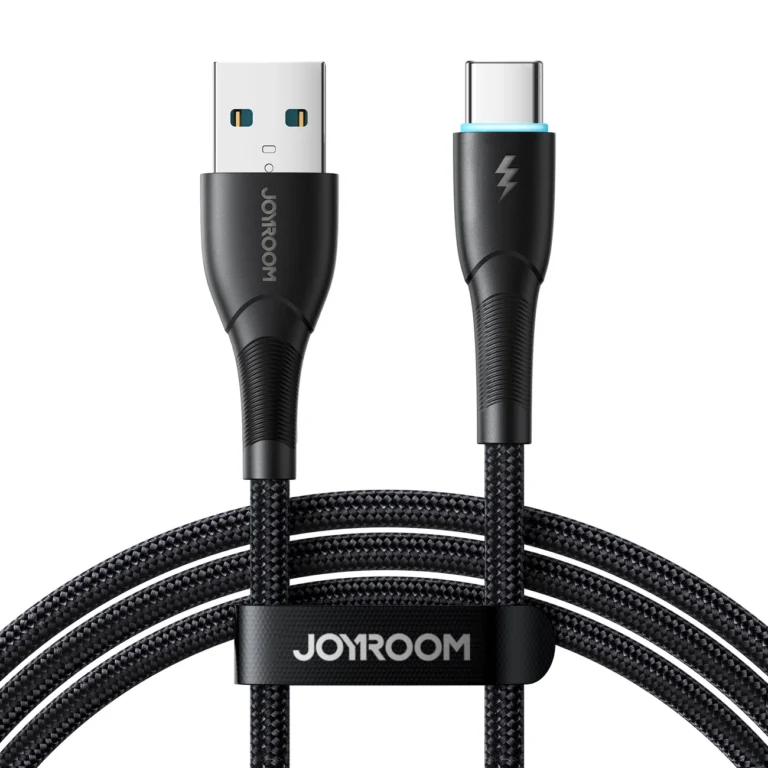 Joyroom Starry Series SA32-AC3 – USB-A – USB-C kábel – 3A – 1m – fekete