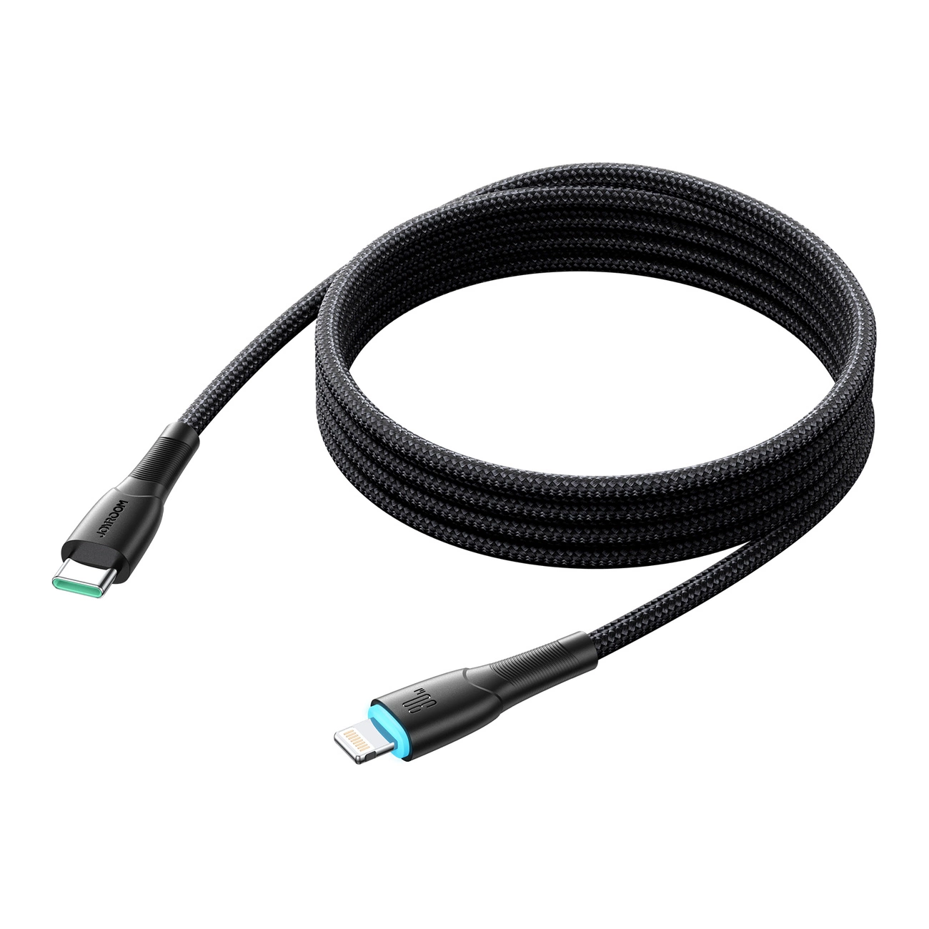 Joyroom-Starry-Series-SA32-CL3-–-USB-C-–-Lightning-kabel-–-30W-–-1m-–-fekete-1