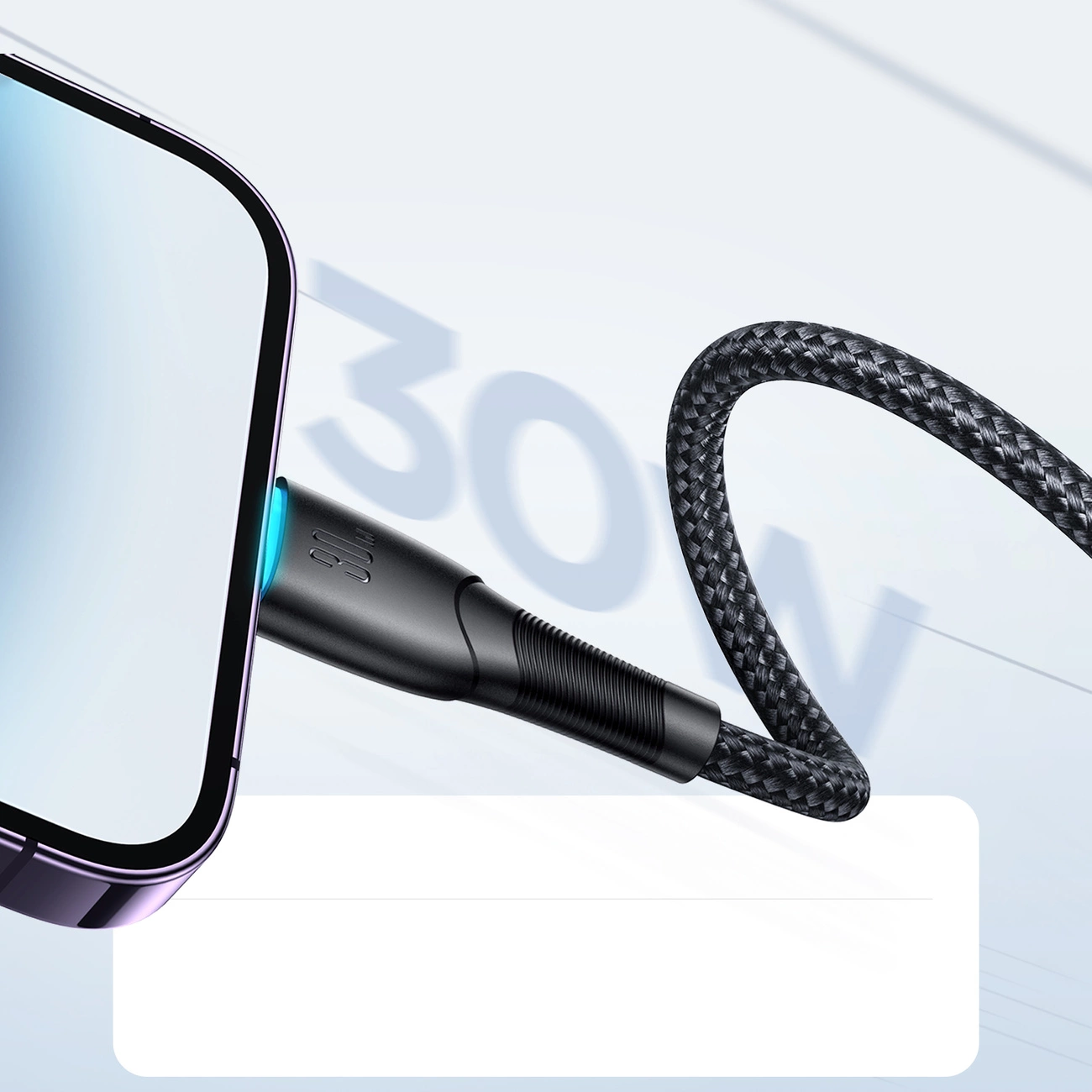 Joyroom-Starry-Series-SA32-CL3-–-USB-C-–-Lightning-kabel-–-30W-–-1m-–-fekete-8