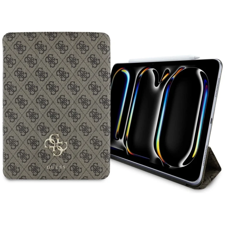 Guess Magnetic 4G Big Logo iPad tok - iPad Pro 11" 2024 (5 gen.) - barna