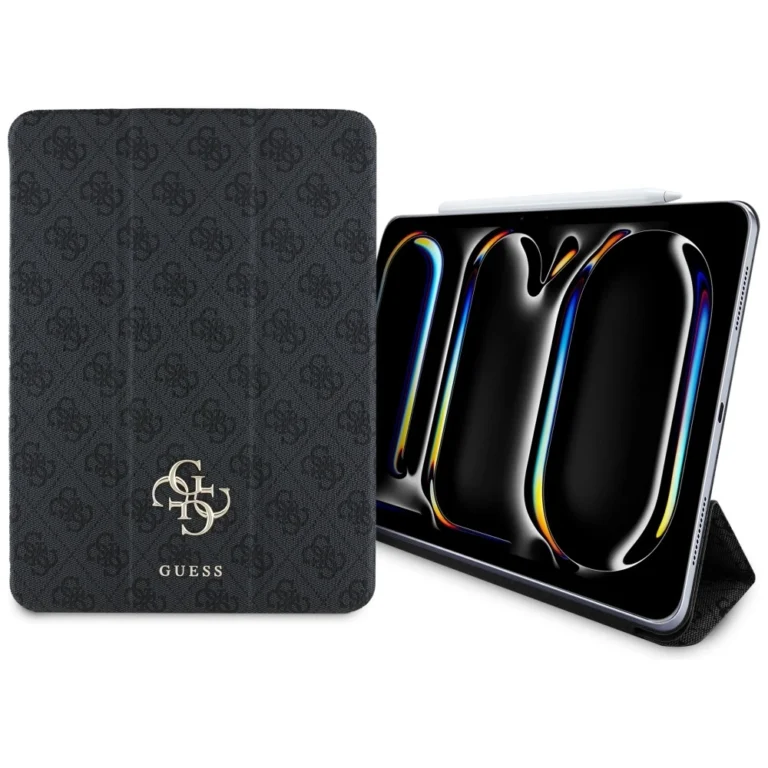 Guess Magnetic 4G Big Logo iPad tok - iPad Pro 11" 2024 (5 gen.) - fekete