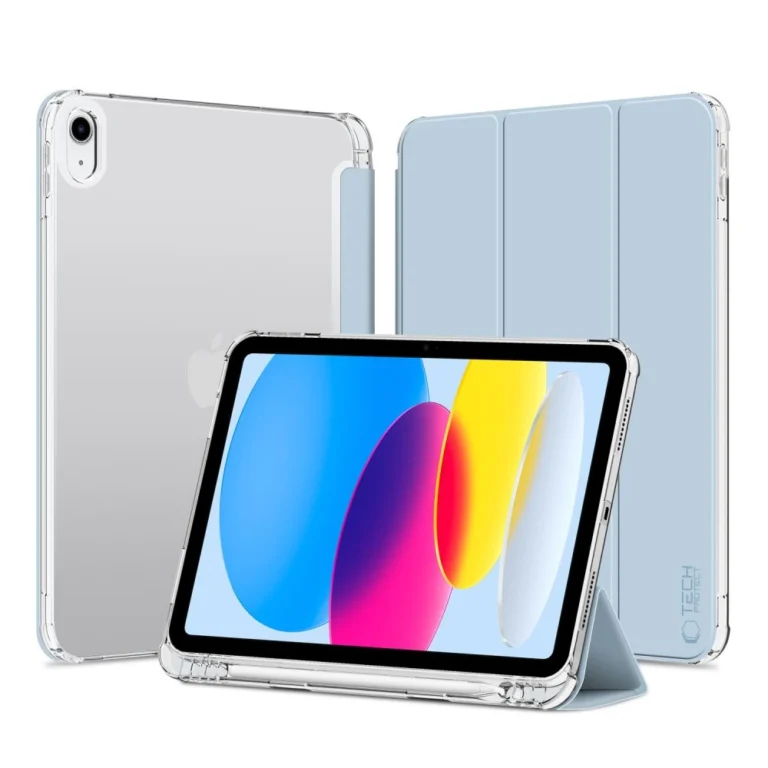 Tech-Protect SC Pen iPad tok - iPad 10.9" 2022 (10 gen.) - szürke