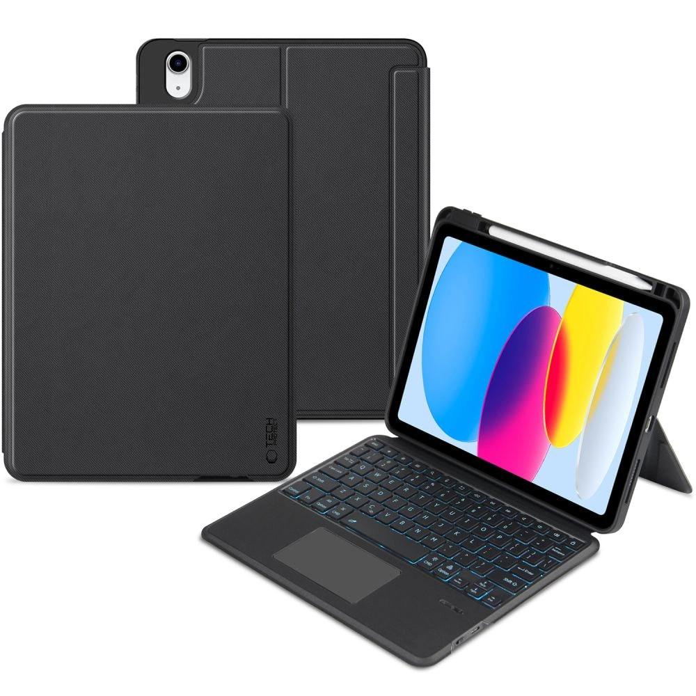 Tech-Protect SC Pen tok + billentyűzet - iPad 10.9" 2022 (10 gen.) - fekete Tech-Protect SC Pen tok + billentyűzet - iPad 10.9" 2022 (10 gen.) - fekete