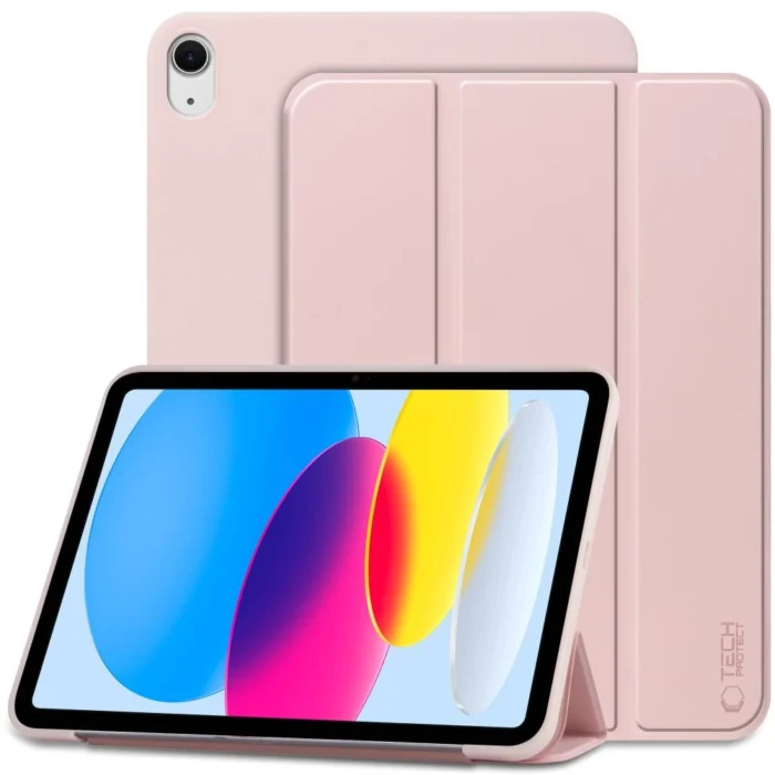 Tech-Protect SmartCase iPad tok - iPad 10.9" 2022 (10 gen.) - szürke
