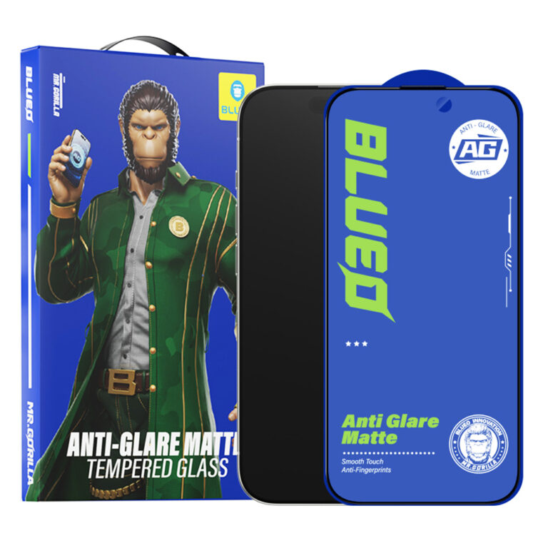 Blueo AntiGlare Matte Glass matt üvegfólia - iPhone 15 Plus / 16 Plus