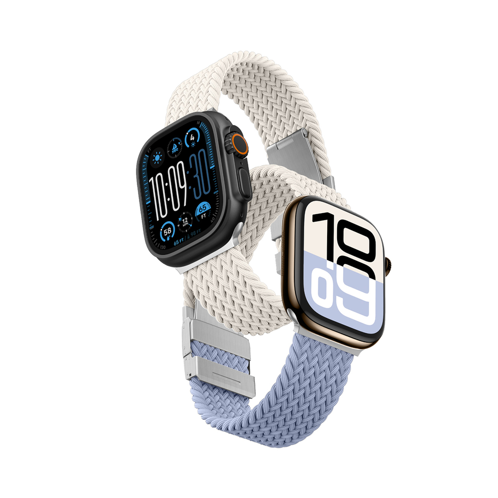 AmazingThing Set of 2 Watch fonott szíj 42mm - kék