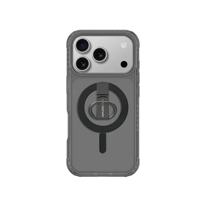 AmazingThing Titan Pro Grip telefontok fekete - iPhone 17 Pro