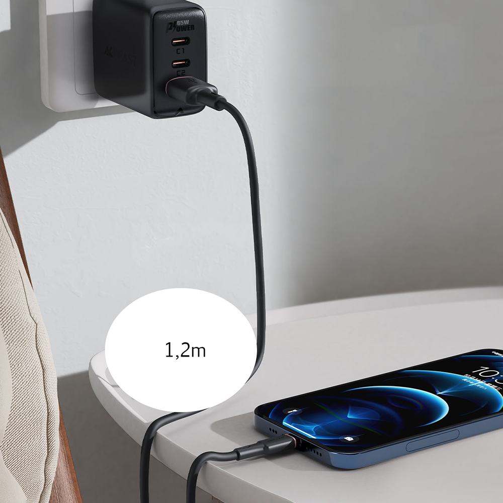 Acefast-MFi-USB-Lightning-kabel-1.2-m-2.4A-–-fekete-C2-02-10