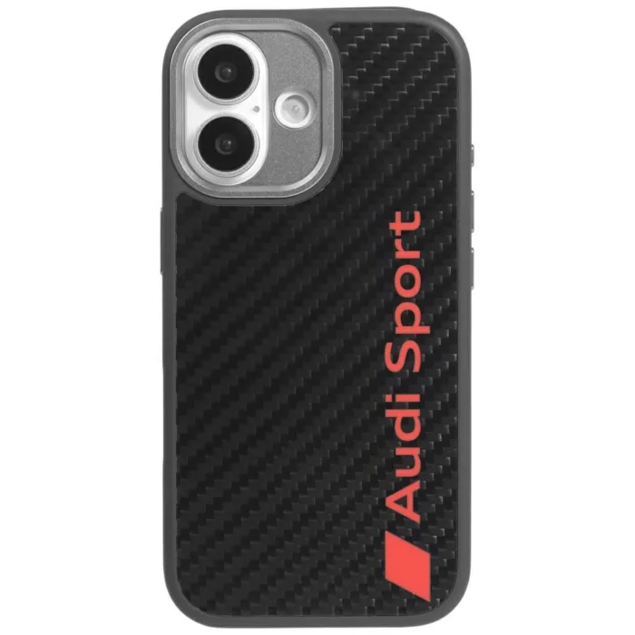 Audi R8 Carbon Fiber MagSafe telefontok fekete - iPhone 17