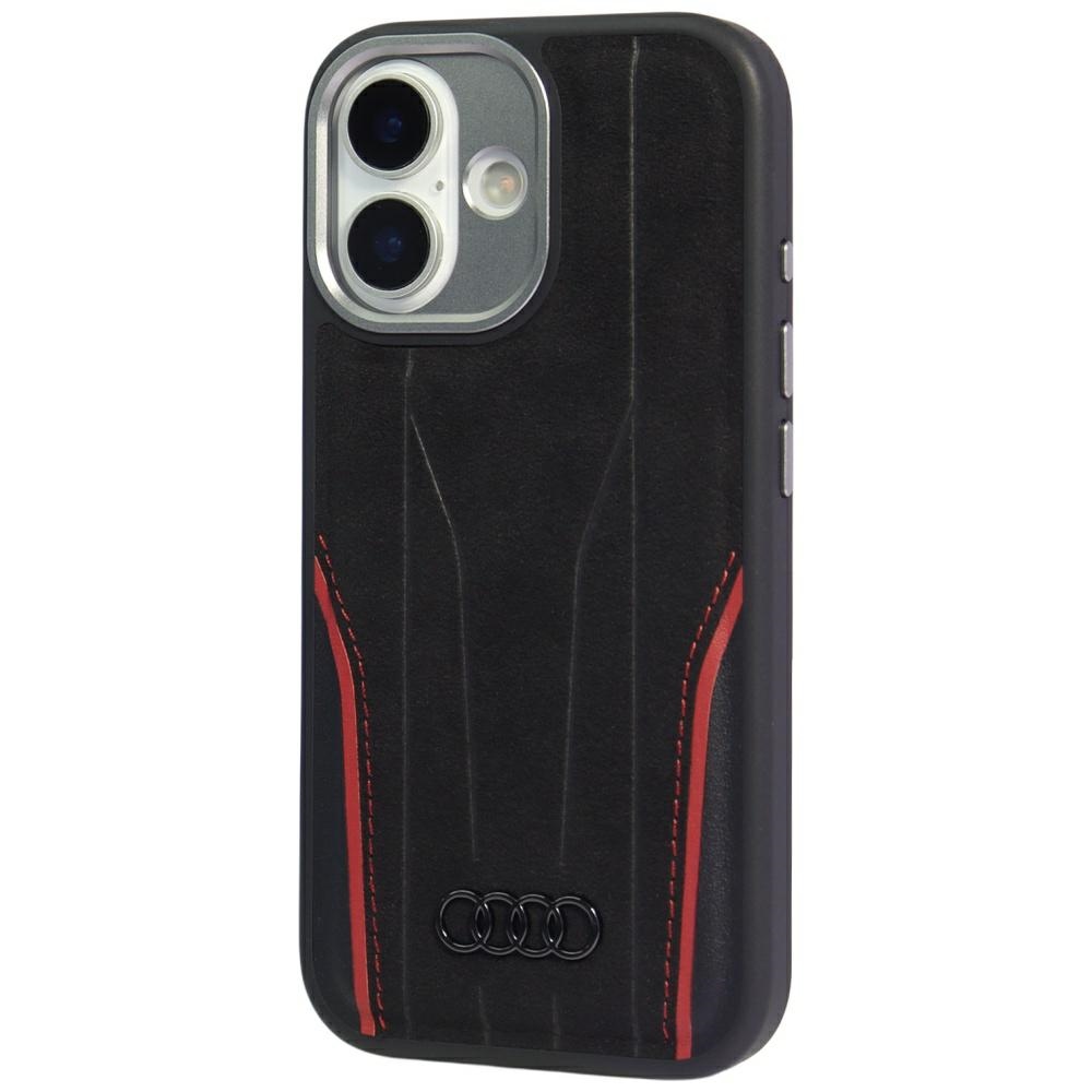 Audi-R8-Genuine-Leather-MagSafe-telefontok-feketepiros-iPhone-17-2