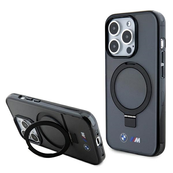 BMW Ring Stand M Collection MagSafe telefontok fekete - iPhone 15 Pro