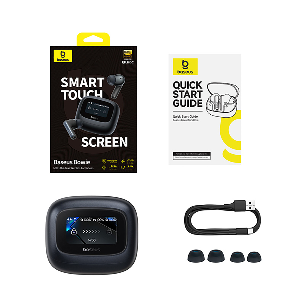 Baseus-Bowie-M2s-Ultra-TWS-vezetek-nelkuli-fulhallgato-interaktiv-kijelzovel-–-fekete-5
