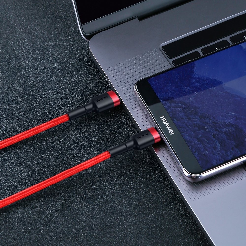 Baseus-G09-USB-C-USB-C-PD-QC-kabel-60W-3A-1-m-–-piros-5