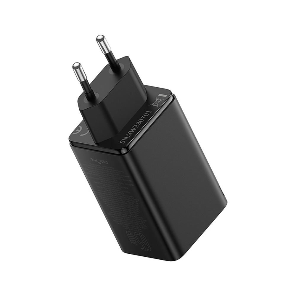 Baseus-GaN6-Pro-65W-tolto-2×-USB-C-2×-USB-A-porttal-fekete-USB-C-100W-1m-kabellel-–-fekete-5