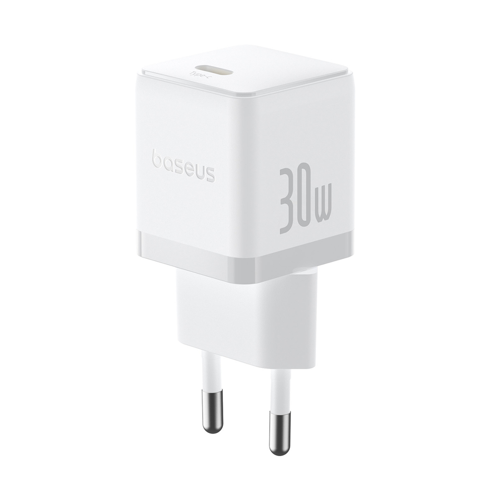 Baseus Palm 30W USB-C hálózati töltő – fehér Baseus Palm 30W USB-C hálózati töltő – fehér