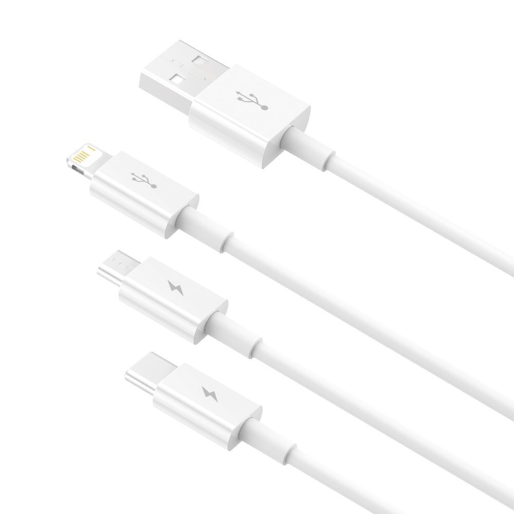 Baseus-Superior-3in1-USB-kabel-Lightning-USB-C-micro-USB-3.5A-1.5-m-–-feher-3