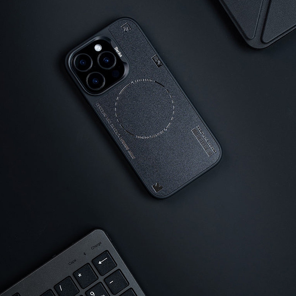Benks-Dynamic-Minimalist-telefontok-iPhone-16-Pro-–-fekete-4