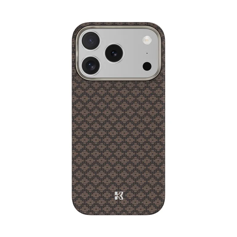 Benks Magnetic Armor Air Armor Grid Kevlar 600D telefontok iPhone 17 Pro Max – arany