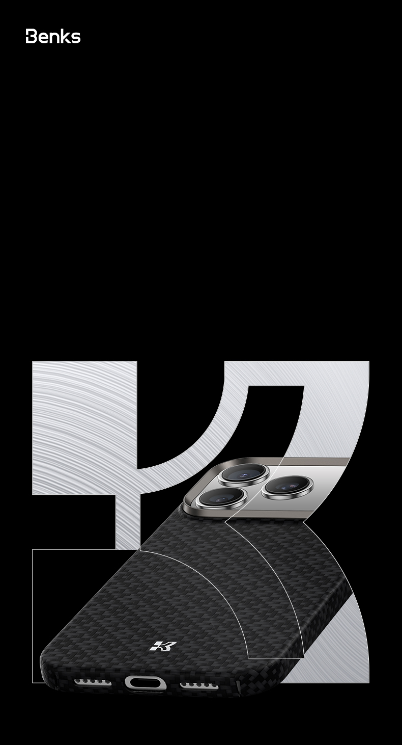 Benks-Magnetic-Armor-Air-Armor-Grid-Kevlar-600D-telefontok-iPhone-17-Pro-Max-–-fekete-11