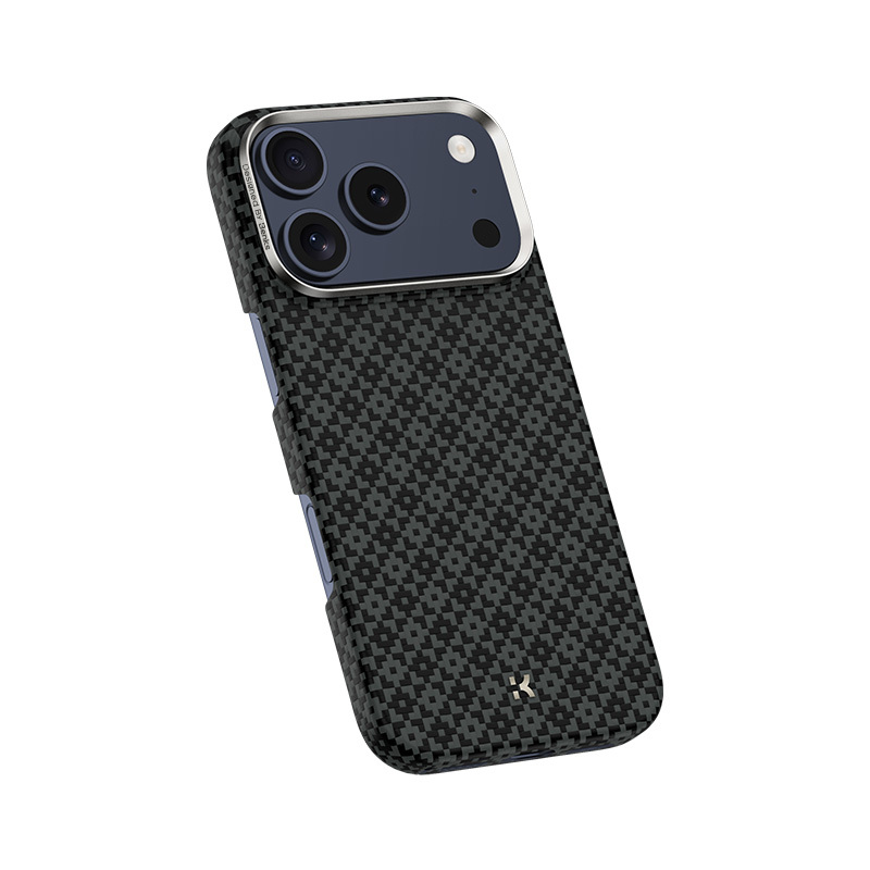 Benks-Magnetic-Armor-Air-Armor-Grid-Kevlar-600D-telefontok-iPhone-17-Pro-Max-–-fekete-2