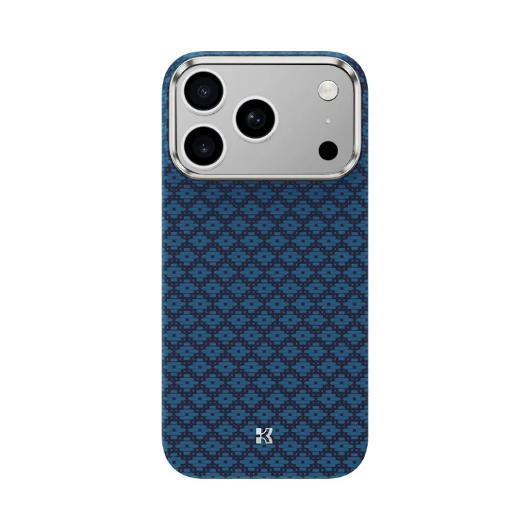 Benks Magnetic Armor Air Armor Grid Kevlar 600D telefontok iPhone 17 Pro Max – kék