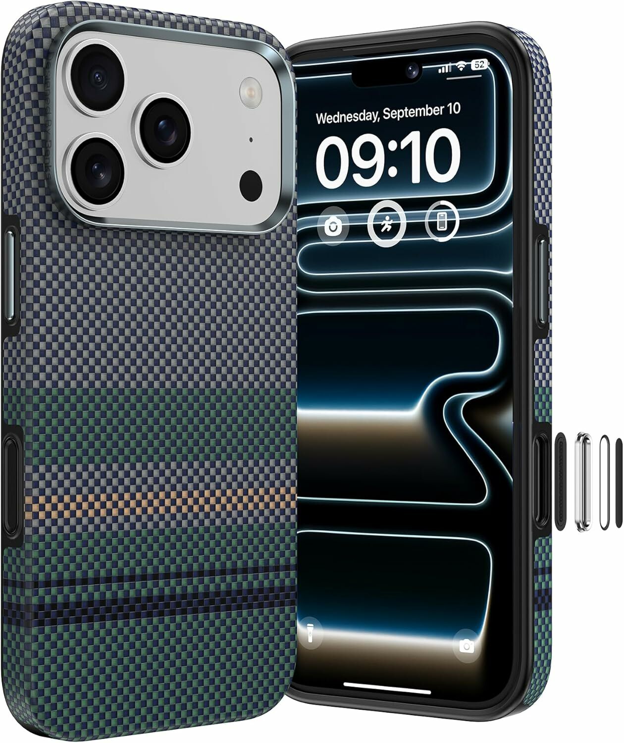 Benks Magnetic Armor Pro Aurora Kevlar 600D telefontok iPhone 17 Pro Max Benks Magnetic Armor Pro Aurora Kevlar 600D telefontok iPhone 17 Pro Max