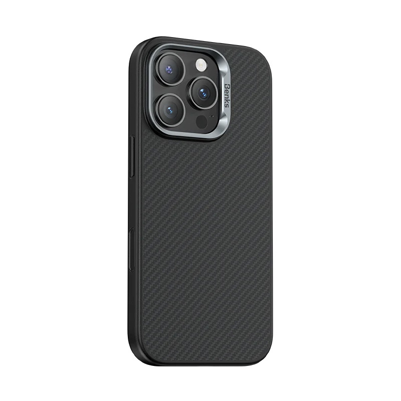 Benks-Magnetic-Armor-Pro-Kevlar-Metal-Frame-600D-telefontok-iPhone-16-Pro-–-fekete-8