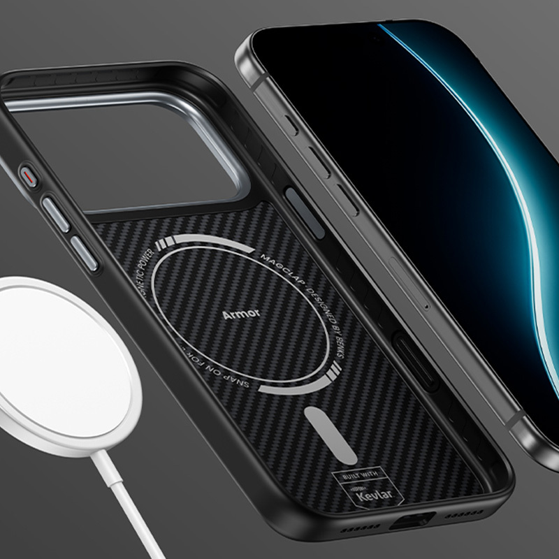 Benks-Magnetic-Armor-Pro-Kevlar-telefontok-iPhone-17-Pro-Max-–-fekete-10