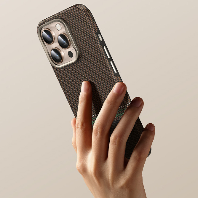 Benks-Magnetic-Armor-Pro-Prestige-Kevlar-600D-telefontok-iPhone-16-Pro-12