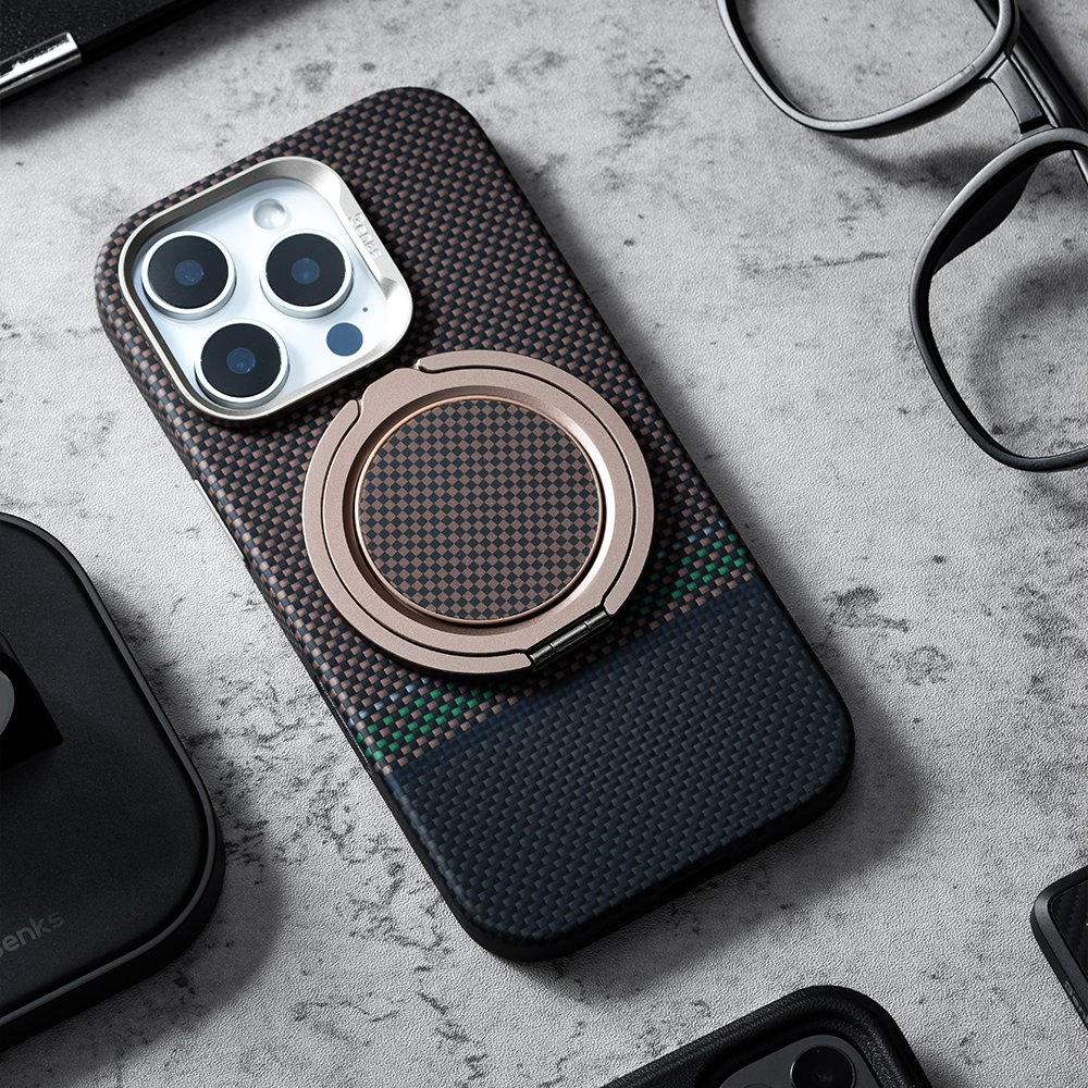 Benks-Magnetic-Armor-Pro-Prestige-Kevlar-600D-telefontok-iPhone-16-Pro-7