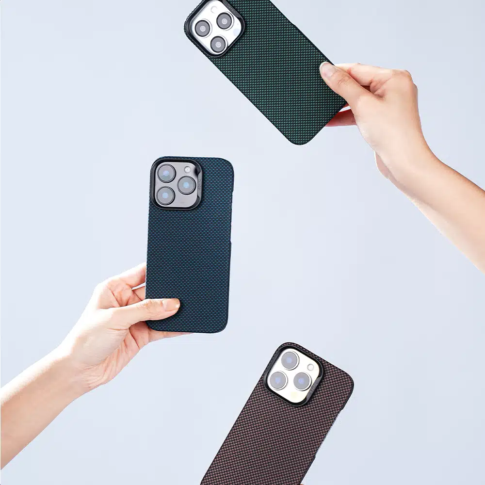 Benks-Magnetic-Armor-Tint-Kevlar-1000D-telefontok-iPhone-16-Pro-–-arany-4